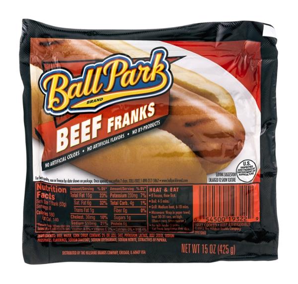 Ball Park Beef Franks HyVee Aisles Online Grocery Shopping