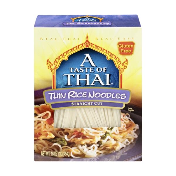 A Taste of Thai Thin Rice Noodles Straight Cut HyVee Aisles Online