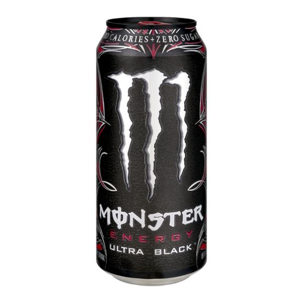 Сколько калорий в black monster energy drink