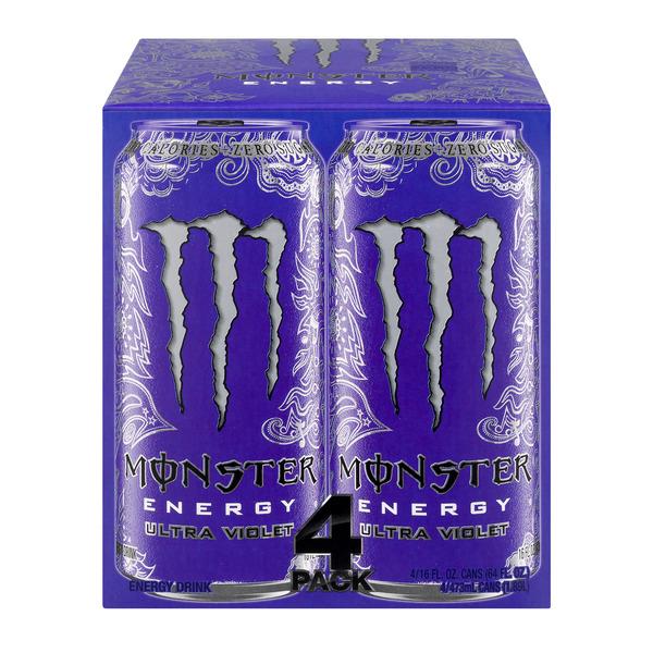 Monster Energy Ultra Violet 4Pk HyVee Aisles Online Grocery Shopping