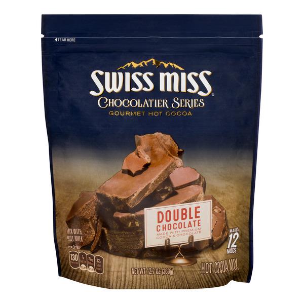 Swiss Miss Chocolatier Series Gourmet Hot Cocoa Double Chocolate Hy