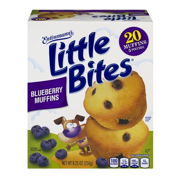 Entenmann's Little Bites Blueberry Muffins | Hy-Vee Aisles Online ...