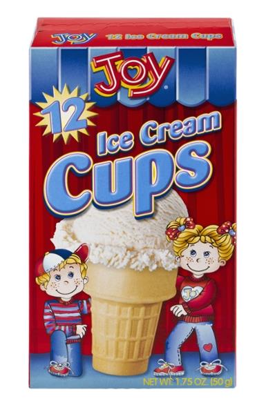 Joy Ice Cream Cups 12ct Hy Vee Aisles Online Grocery Shopping