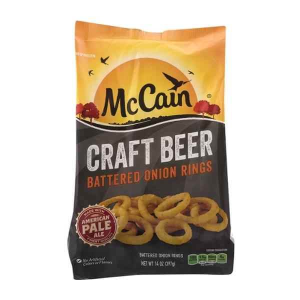 McCain Craft Beer Battered Onion Rings HyVee Aisles Online Grocery
