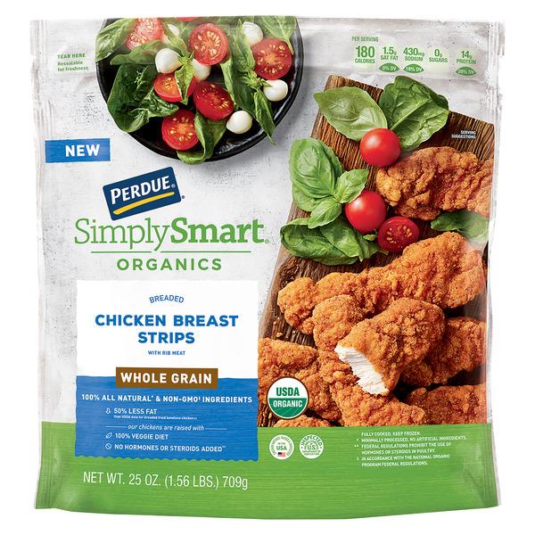 Perdue Simply Smart Organics Whole Grain Chicken Breast Strips HyVee