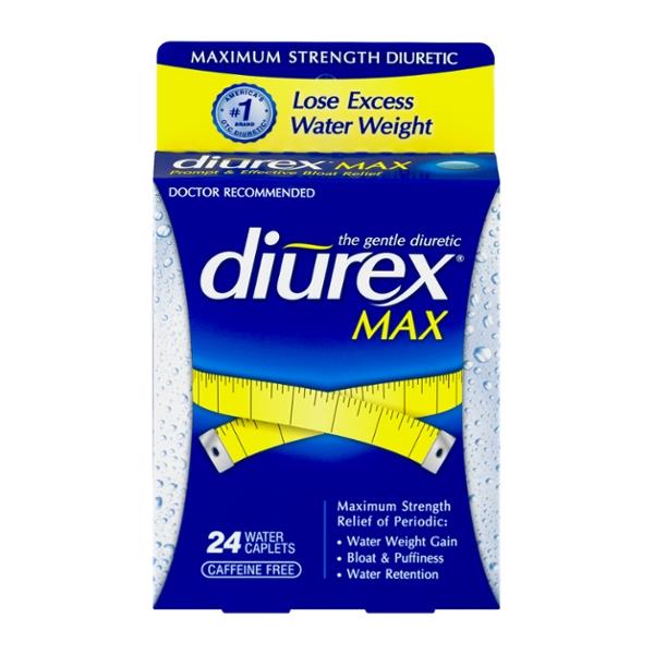 diurex max water caplets instructions