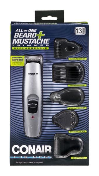 rechargeable mustache trimmer