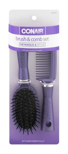 Conair Brush & Comb Set Detangle & Style | Hy-Vee Aisles Online Grocery ...