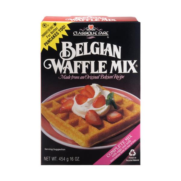 Classique Fare Belgian Waffle Mix HyVee Aisles Online Grocery Shopping