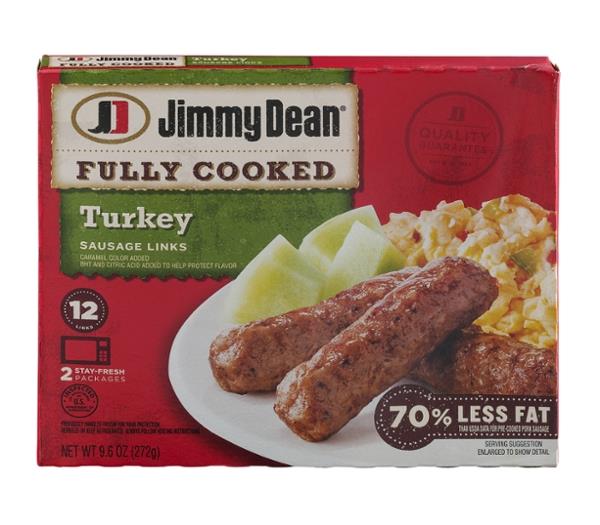 Jimmy Dean Fully Cooked Links Turkey Sausage 12Ct HyVee Aisles