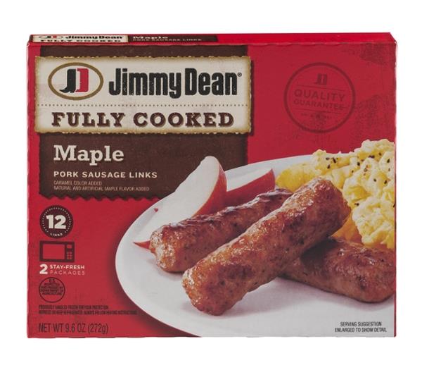 Jimmy Dean Maple Pork Sausage Links 12Ct HyVee Aisles Online Grocery