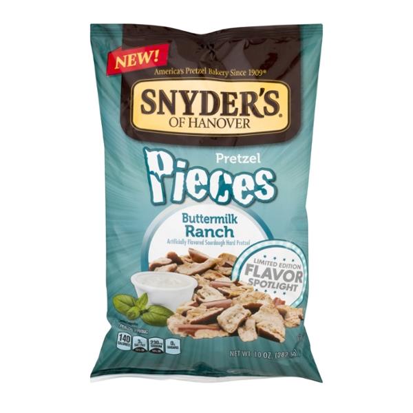 Snyder's Of Hanover Pretzel Pieces Buttermilk Ranch HyVee Aisles
