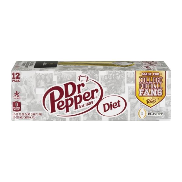 12 Oz Diet Dr Pepper Nutrition Facts