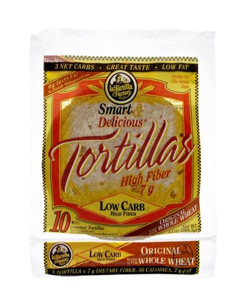 La Tortilla Factory Low Carb Whole Wheat Tortillas Original Size 10 Ct Hy Vee Aisles Online