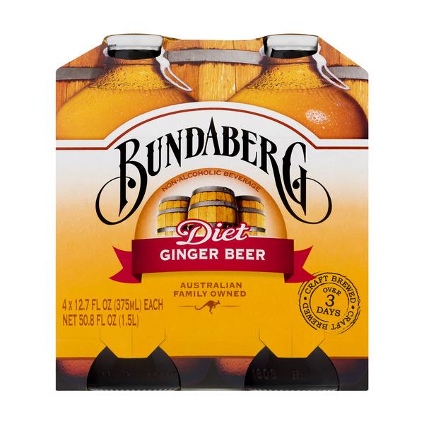 Bundaberg Diet Ginger Beer 4Pk | Hy-Vee Aisles Online Grocery Shopping