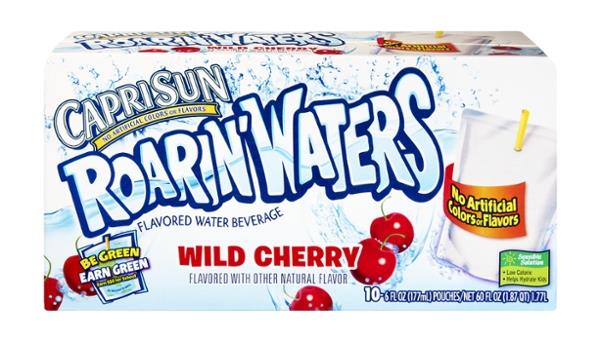 Capri Sun Roarin' Waters Flavored Water Pouches Wild Cherry 10Pk | Hy ...