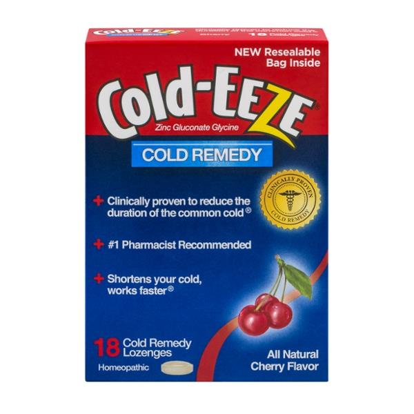 ColdEeze Cold Remedy Lozenges Cherry HyVee Aisles Online Grocery
