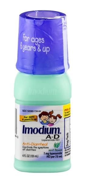 Imodium A-D Children's Liquid Mint Flavor Anti-Diarrheal | Hy-Vee ...