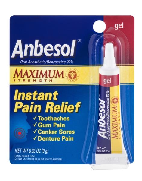 Anbesol Maximum Strength Oral Anesthetic Gel | Hy-Vee Aisles Online ...