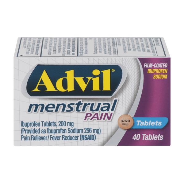 Advil Menstrual Pain Film-Coated Ibuprofen Tablets | Hy-Vee Aisles ...