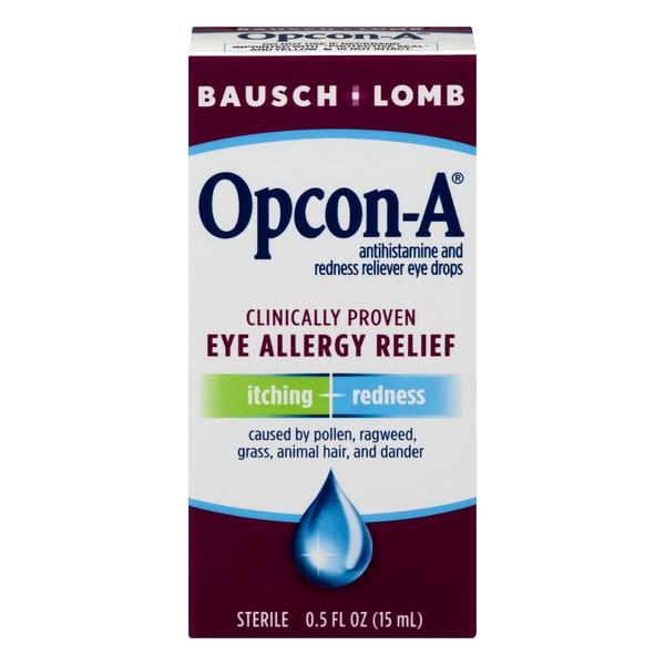 Opcon-A Eye Allergy Relief Drops | Hy-Vee Aisles Online Grocery Shopping