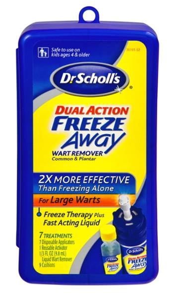 Dr Scholl S Dual Action Freeze Away Large Wart Remover 7 Treatments Hy Vee Aisles Online