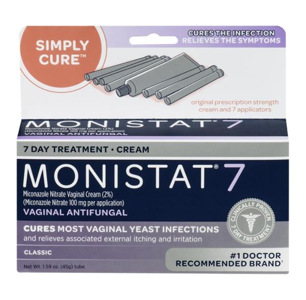 Monistat Vaginal Antifungal 7Day Treatment Cream HyVee Aisles