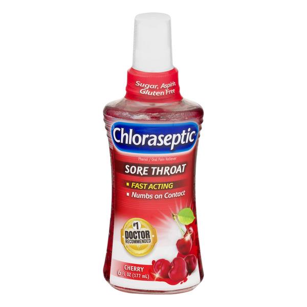 Chloraseptic Sore Throat Cherry, Sugar, Aspirin & Gluten Free HyVee