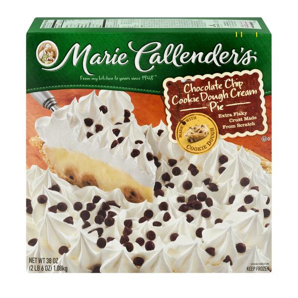 Marie Callender #39 s Chocolate Chip Cookie Dough Cream Pie Hy Vee Aisles