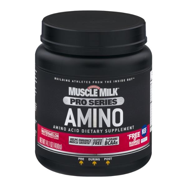 Muscle Milk Pro Series Amino Dietary Supplement Watermelon HyVee