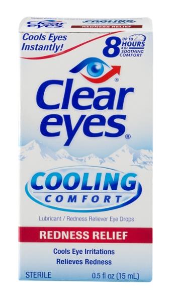 Clear Eyes Cooling Comfort Redness Relief Eye Drops Hy Vee