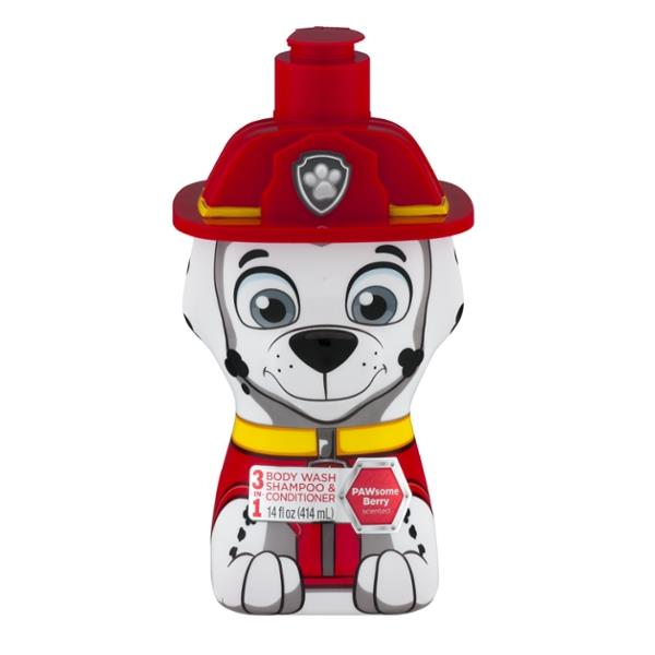 Paw Patrol 3 in 1 Body Wash Shampoo & Conditioner PawSome Berry Hy