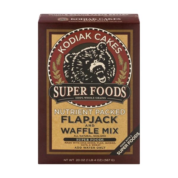 Kodiak Cakes Super Foods Flapjack And Waffle Mix HyVee Aisles Online Grocery Shopping