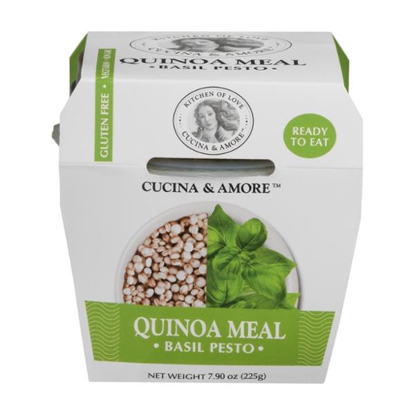 Cucina & Amore Quinoa Meal Basil Pesto HyVee Aisles Online Grocery