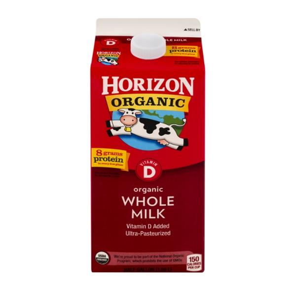 horizon organic whole milk online