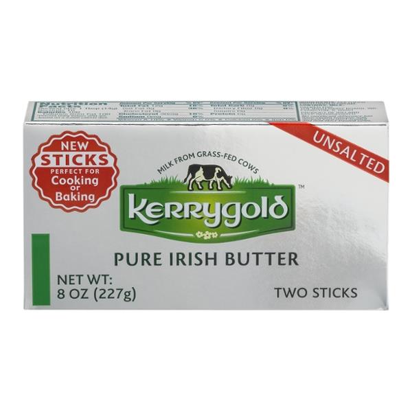 Kerrygold Pure Irish Butter Unsalted 2 CT HyVee Aisles Online