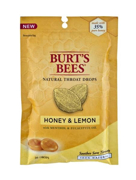 Burt's Bees Honey & Lemon Natural Throat Drops | Hy-Vee ...