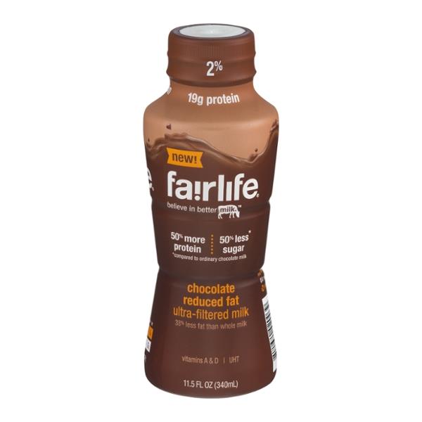 Fairlife 2% Reduced Fat Ultra-Filtered Chocolate Milk 11.5 fl. oz ...