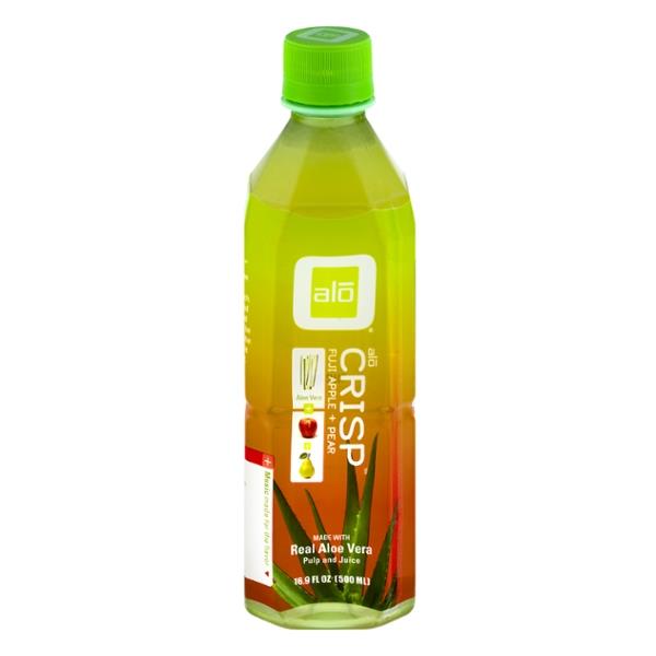 Alo Crisp Aloe Vera Juice Drink Fuji Apple Pear Hy Vee Aisles Online Grocery Shopping 6752