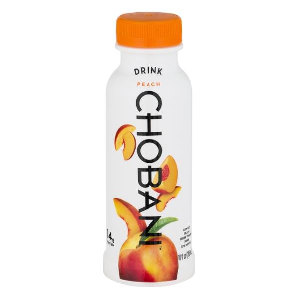 Chobani Peach Low-Fat Greek Yogurt Drink | Hy-Vee Aisles Online Grocery ...