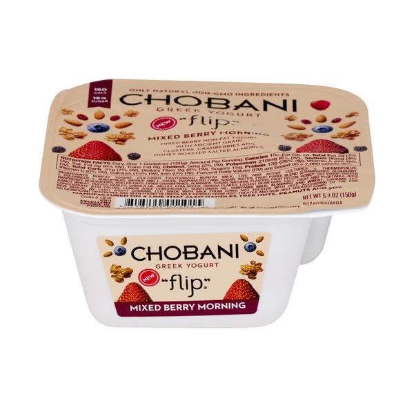 Chobani Flip Mixed Berry Morning Greek Yogurt HyVee Aisles Online