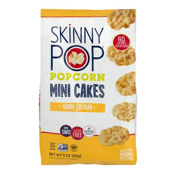 skinny pop cheddar cakes