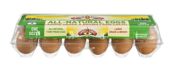 Land O'Lakes All-Natural Eggs Large Grade A Brown | Hy-Vee Aisles ...