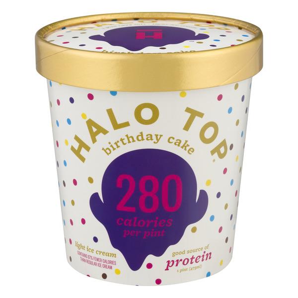 Halo Top Light Ice Cream Birthday Cake HyVee Aisles Online Grocery