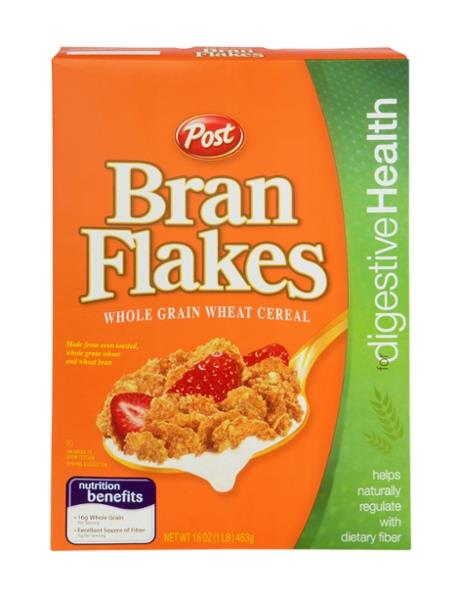 Post Bran Flakes Whole Grain Wheat Cereal | Hy-Vee Aisles ...