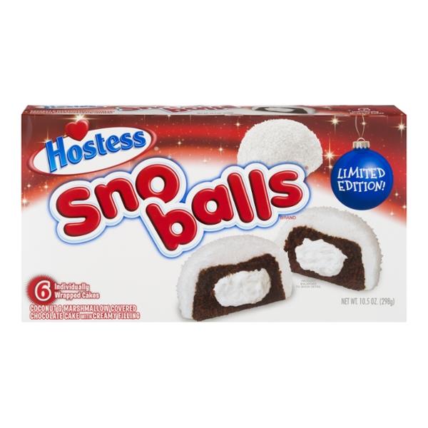 Hostess Sno Balls Cakes 6Ct HyVee Aisles Online Grocery Shopping