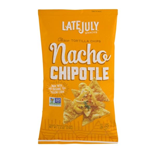 Late July Classico Tortilla Chips Nacho Chipotle HyVee Aisles Online