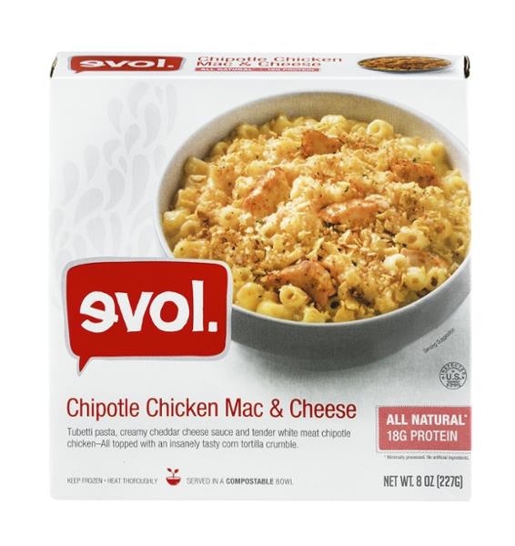 Evol. Chipotle Chicken Mac & Cheese HyVee Aisles Online Grocery Shopping